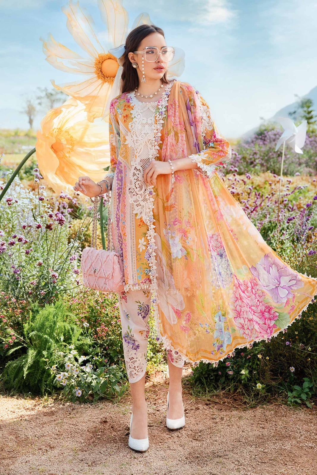 MARIA B LAWN 3PC