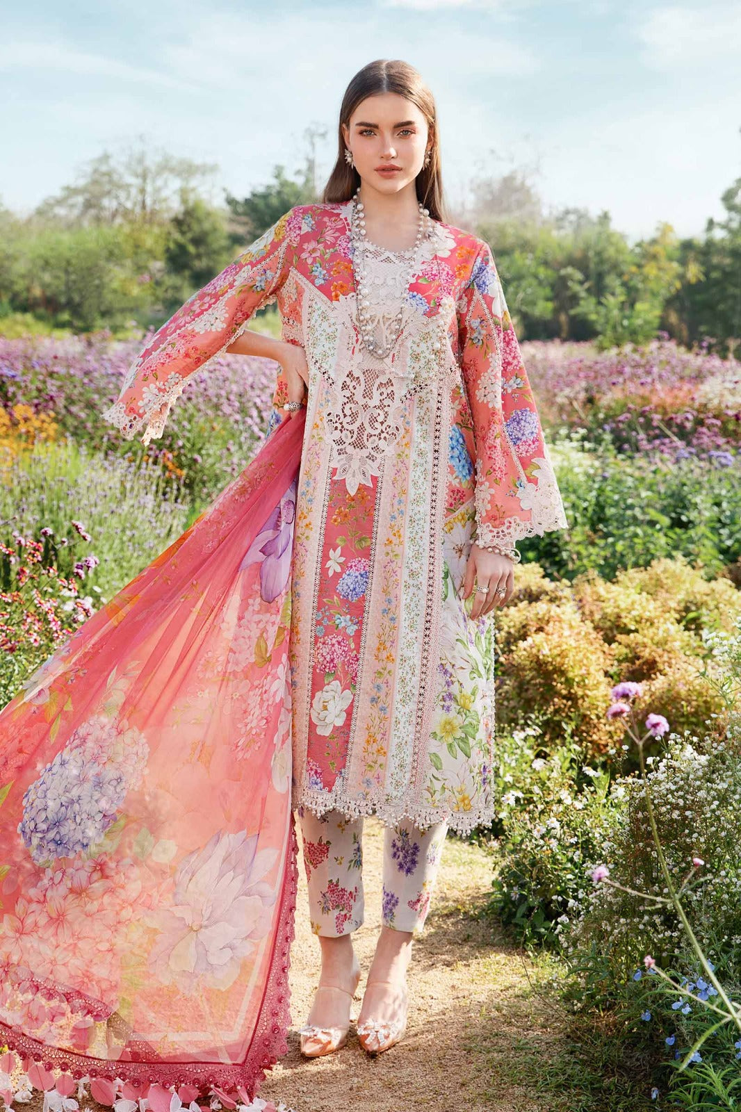 MARIA B 3pc lawn suit